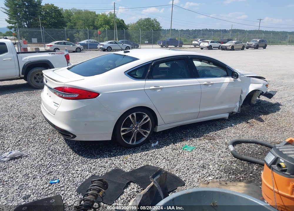2017 FORD FUSION TITANIUM VIN: 3FA6P0K99HR226475
