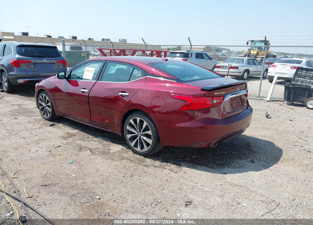 2016 NISSAN MAXIMA 3.5 SR VIN: 1N4AA6AP3GC432273