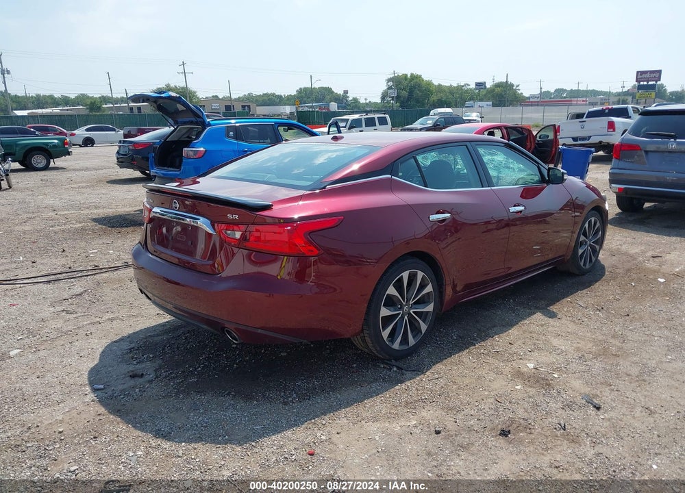 2016 NISSAN MAXIMA 3.5 SR VIN: 1N4AA6AP3GC432273