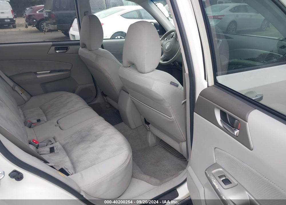 2009 SUBARU FORESTER 2.5X VIN: JF2SH63649H792593