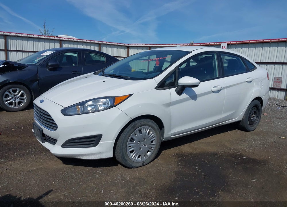 2017 FORD FIESTA S VIN: 3FADP4AJ2HM122868
