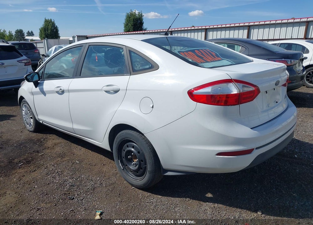 2017 FORD FIESTA S VIN: 3FADP4AJ2HM122868