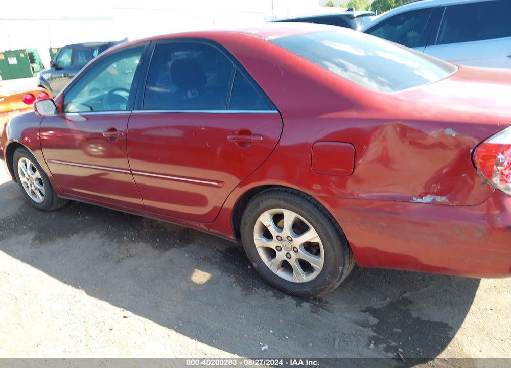2005 TOYOTA CAMRY XLE V6 VIN: 4T1BF32K85U101791