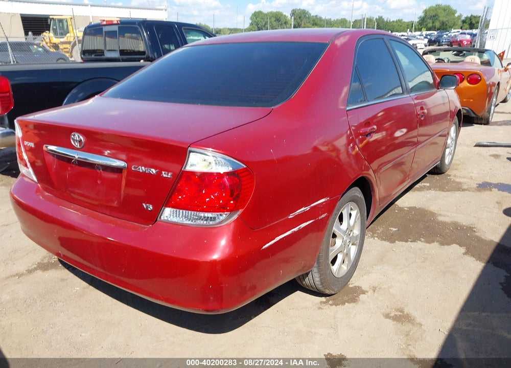 2005 TOYOTA CAMRY XLE V6 VIN: 4T1BF32K85U101791