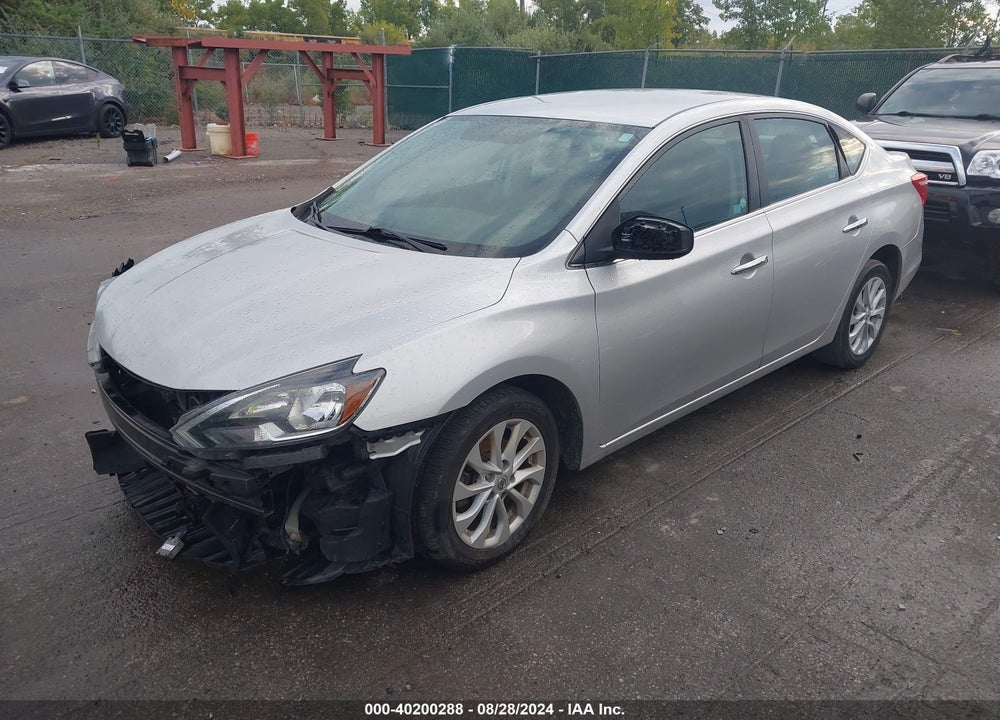 2019 NISSAN SENTRA SV VIN: 3N1AB7AP6KY321619