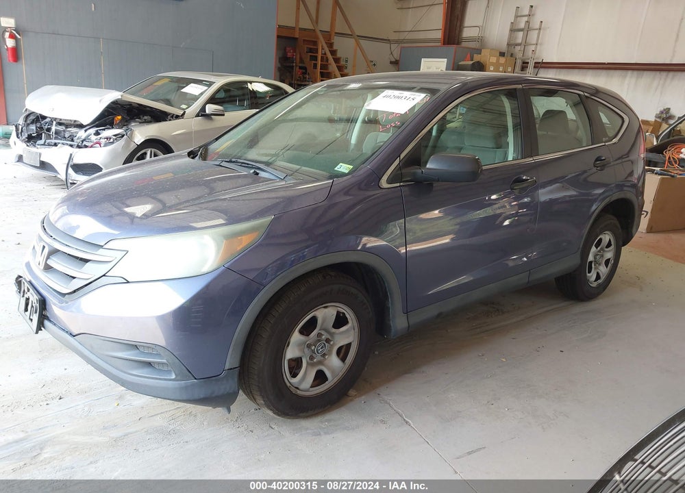 2012 HONDA CR-V LX VIN: 5J6RM4H38CL019930