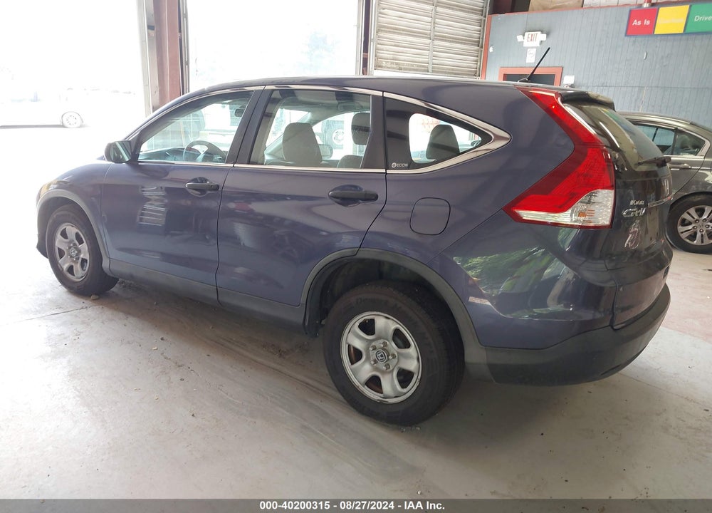 2012 HONDA CR-V LX VIN: 5J6RM4H38CL019930