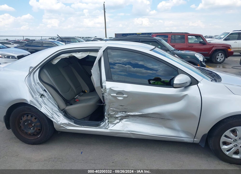 2012 KIA FORTE EX VIN: KNAFU4A26C5495198