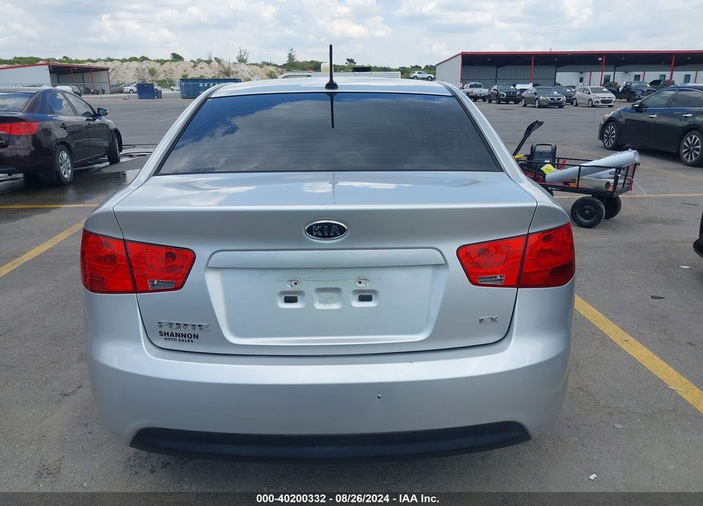 2012 KIA FORTE EX VIN: KNAFU4A26C5495198