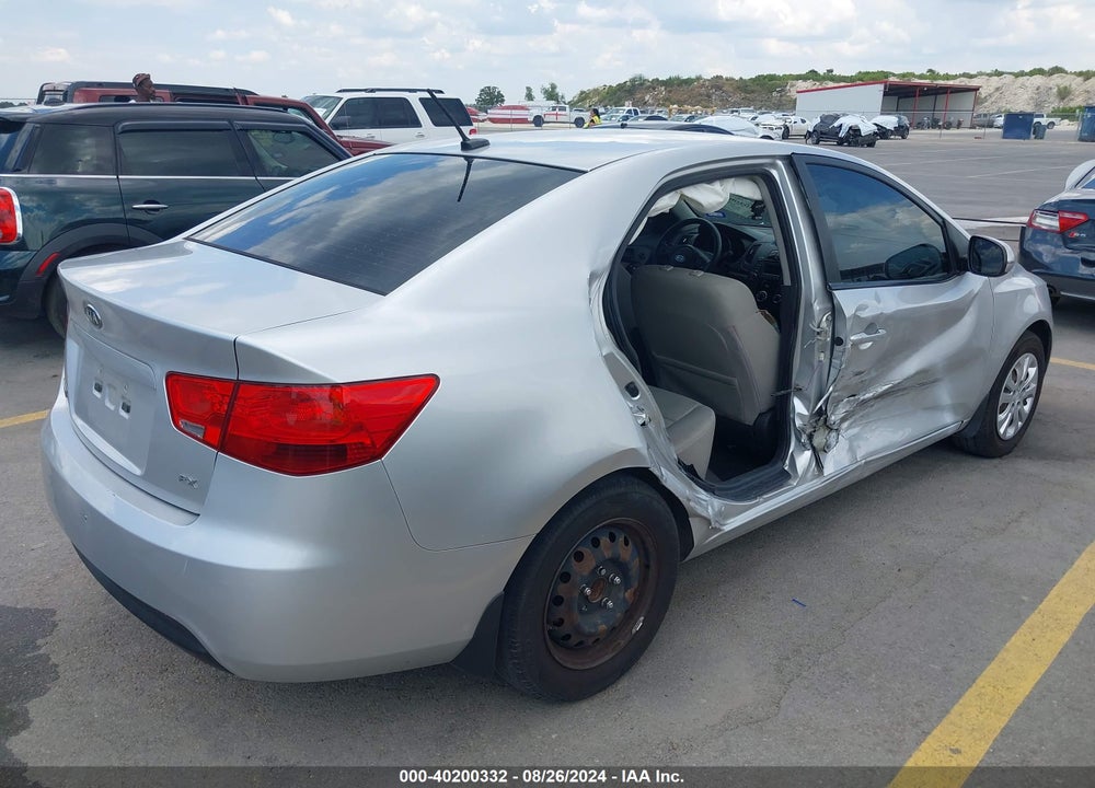 2012 KIA FORTE EX VIN: KNAFU4A26C5495198