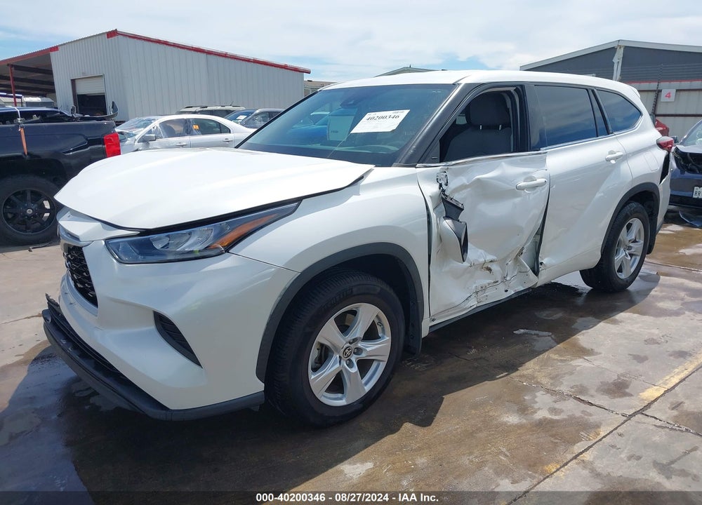 2020 TOYOTA HIGHLANDER L VIN: 5TDCZRBHXLS026312