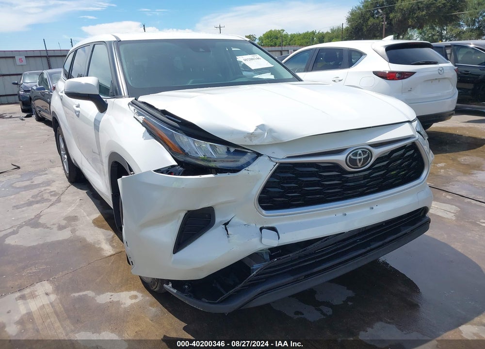 2020 TOYOTA HIGHLANDER L VIN: 5TDCZRBHXLS026312