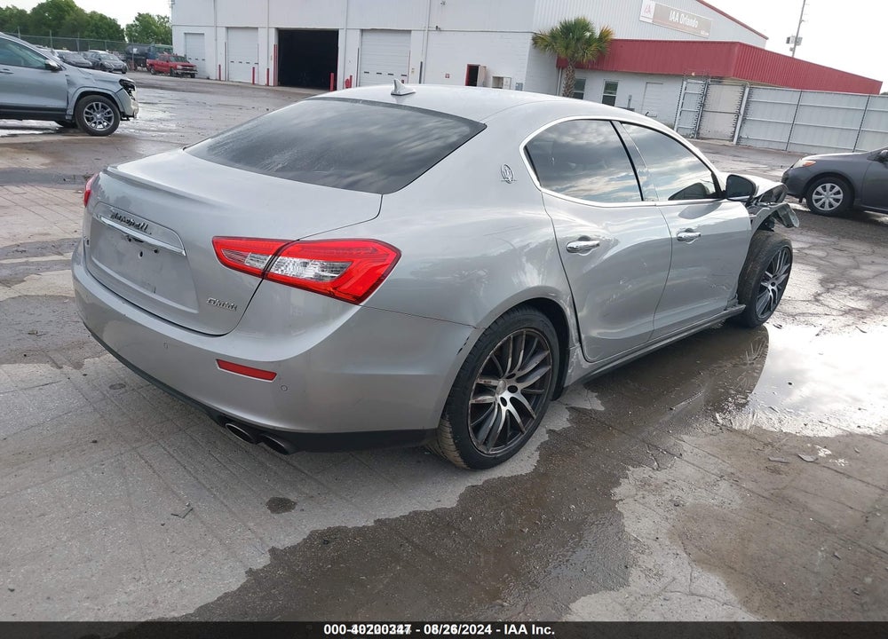 2017 MASERATI GHIBLI S Q4 VIN: ZAM57RTL9H1219035