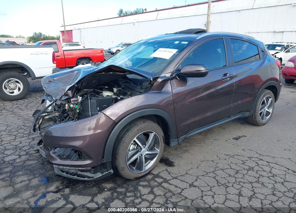 2022 HONDA HR-V AWD EX VIN: 3CZRU6H56NM715555