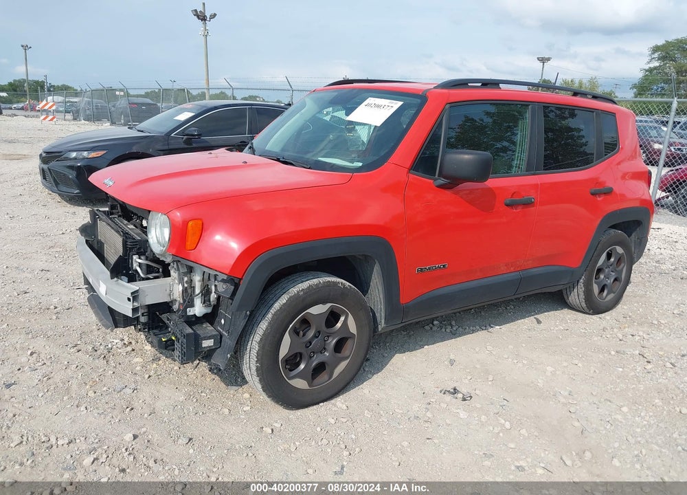 2018 JEEP RENEGADE SPORT 4X4 VIN: ZACCJBAB4JPH46419