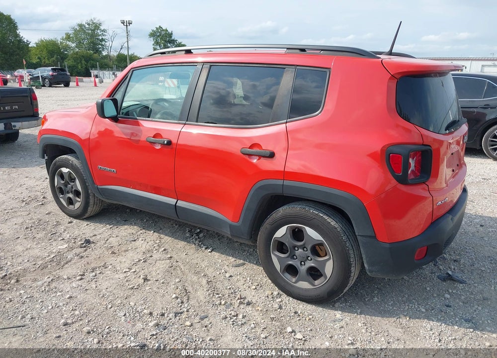 2018 JEEP RENEGADE SPORT 4X4 VIN: ZACCJBAB4JPH46419