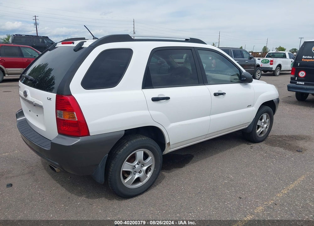 2008 KIA SPORTAGE LX VIN: KNDJE724387462683