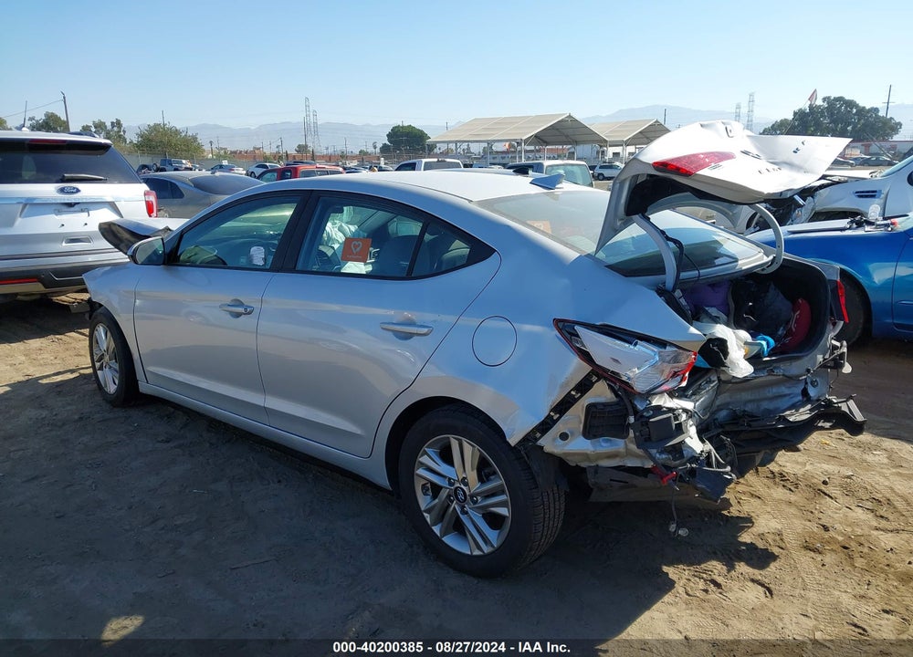 2020 HYUNDAI ELANTRA SEL VIN: 5NPD84LF3LH511825