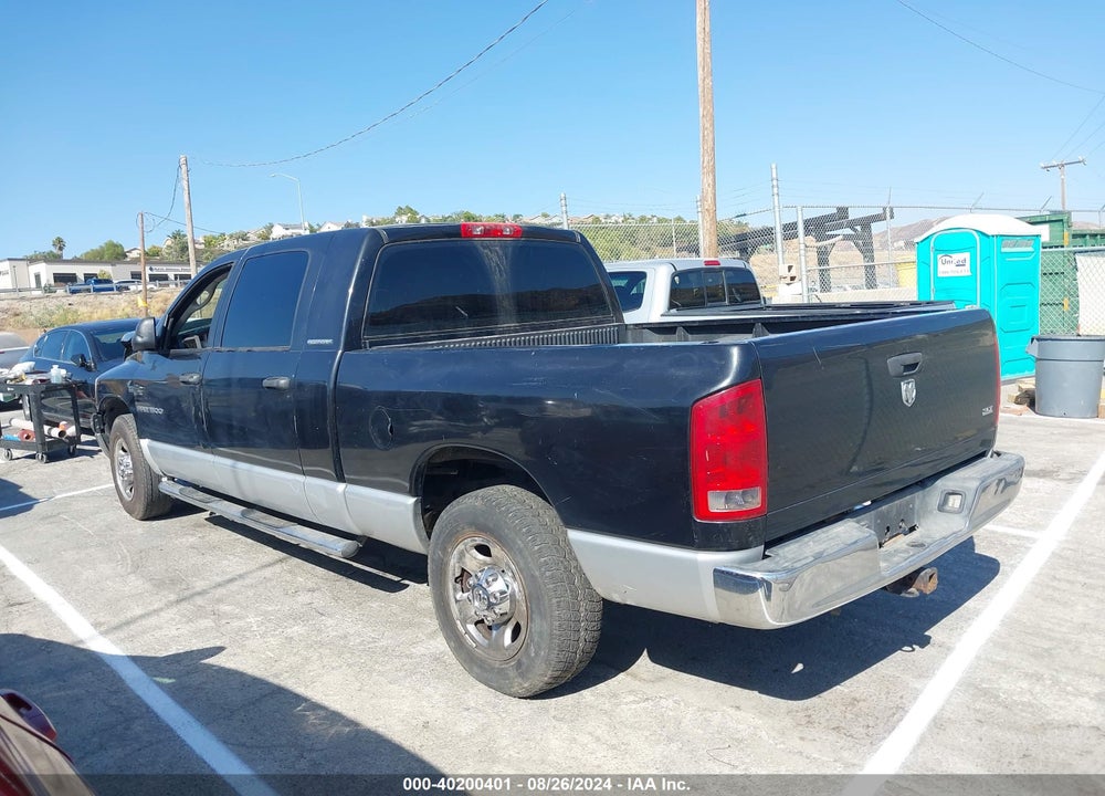 2006 DODGE RAM 1500 SLT VIN: 3D7KR19D06G206729