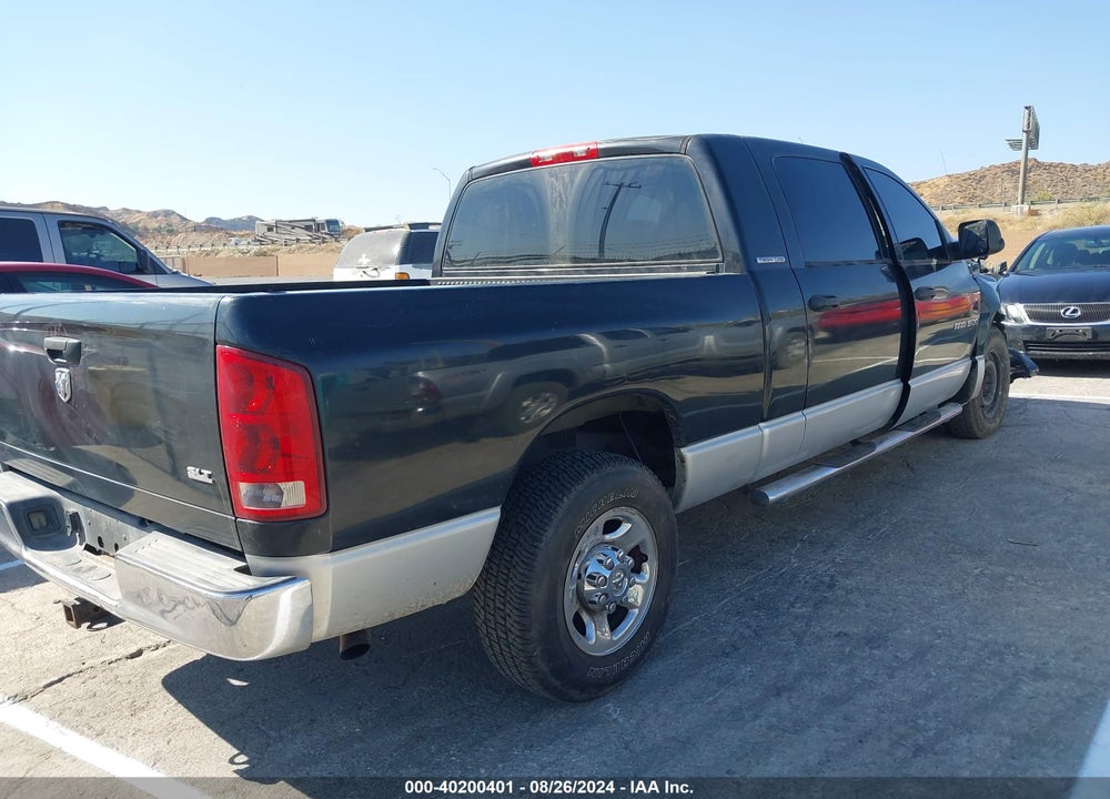 2006 DODGE RAM 1500 SLT VIN: 3D7KR19D06G206729