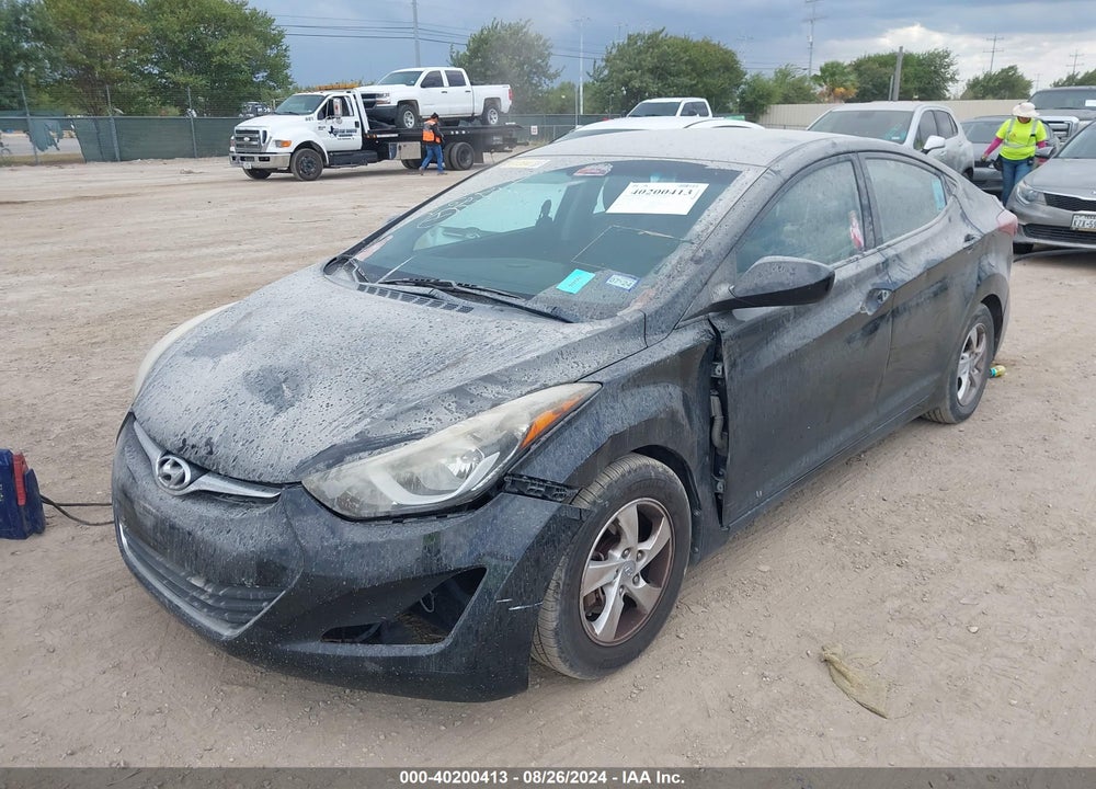 2014 HYUNDAI ELANTRA SE VIN: 5NPDH4AE0EH536825