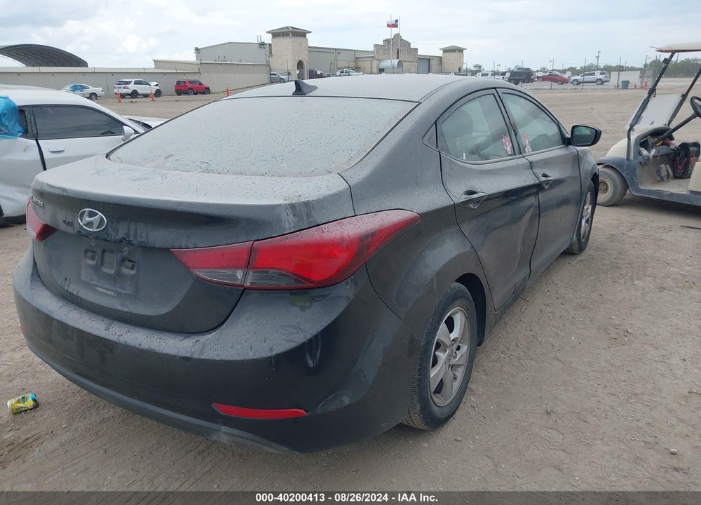 2014 HYUNDAI ELANTRA SE VIN: 5NPDH4AE0EH536825