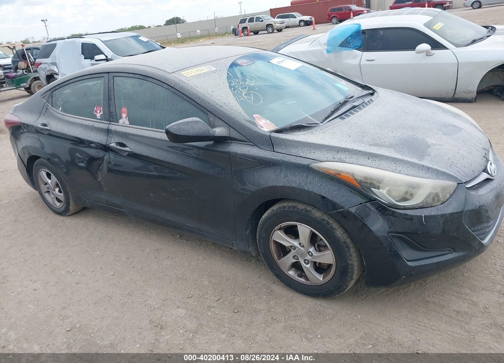 2014 HYUNDAI ELANTRA SE VIN: 5NPDH4AE0EH536825