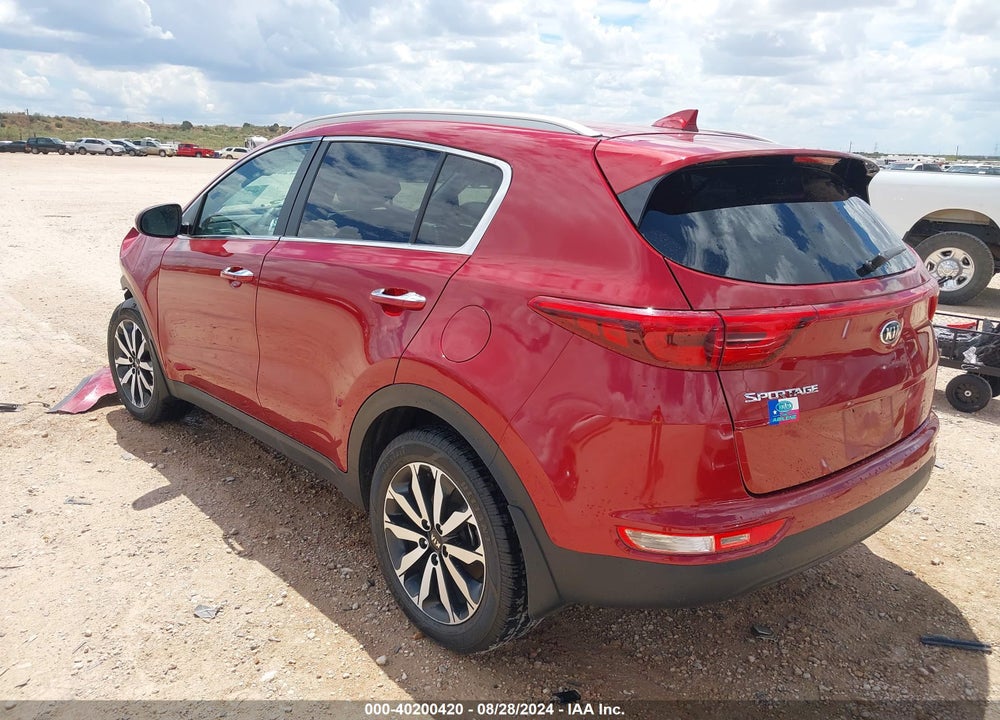 2017 KIA SPORTAGE EX VIN: KNDPN3AC0H7240209