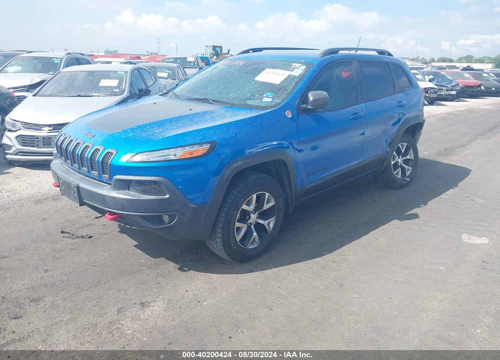 2017 JEEP CHEROKEE TRAILHAWK 4X4 VIN: 1C4PJMBB0HW634385