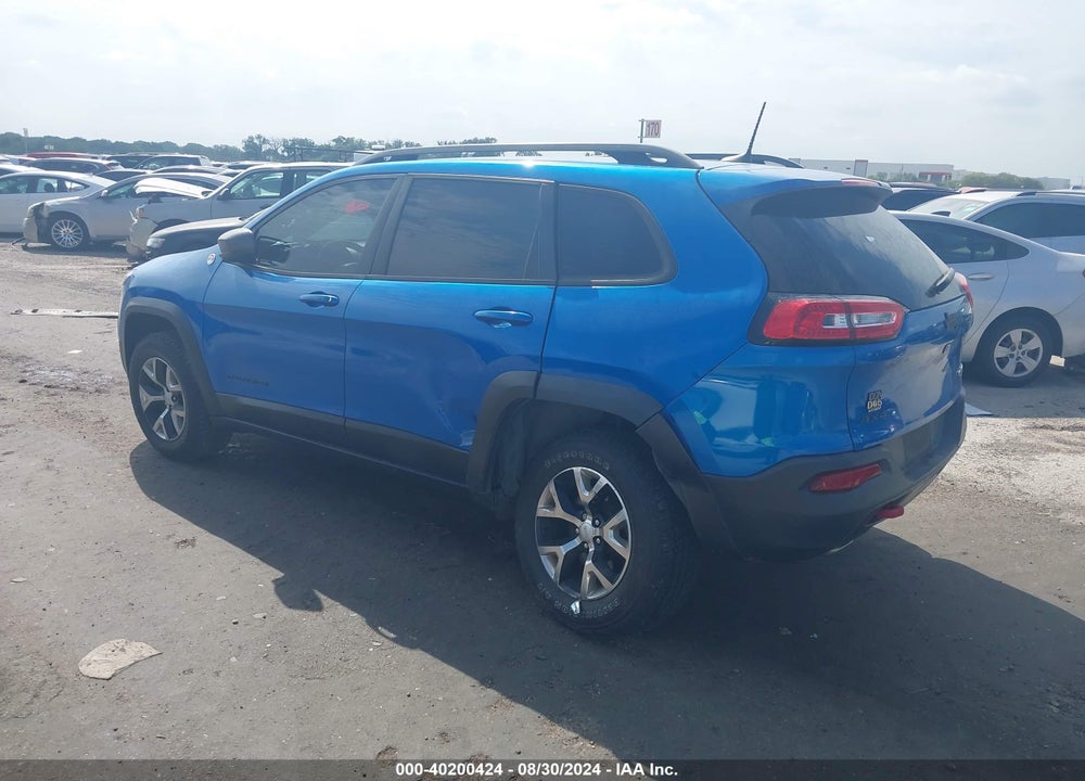 2017 JEEP CHEROKEE TRAILHAWK 4X4 VIN: 1C4PJMBB0HW634385