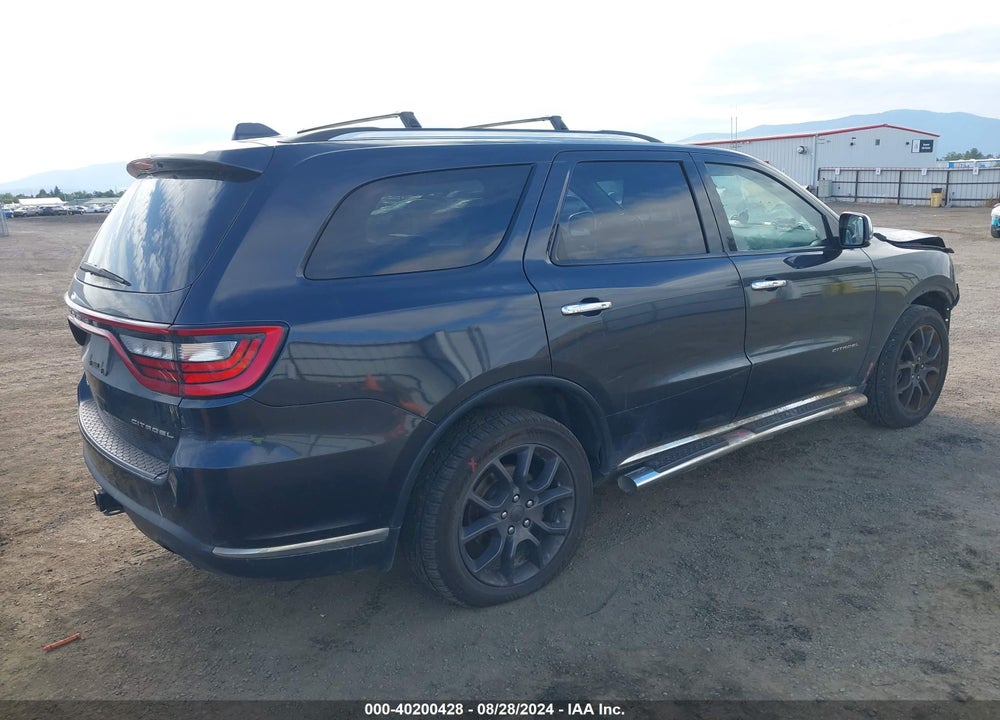 2015 DODGE DURANGO CITADEL VIN: 1C4RDJEG1FC917852