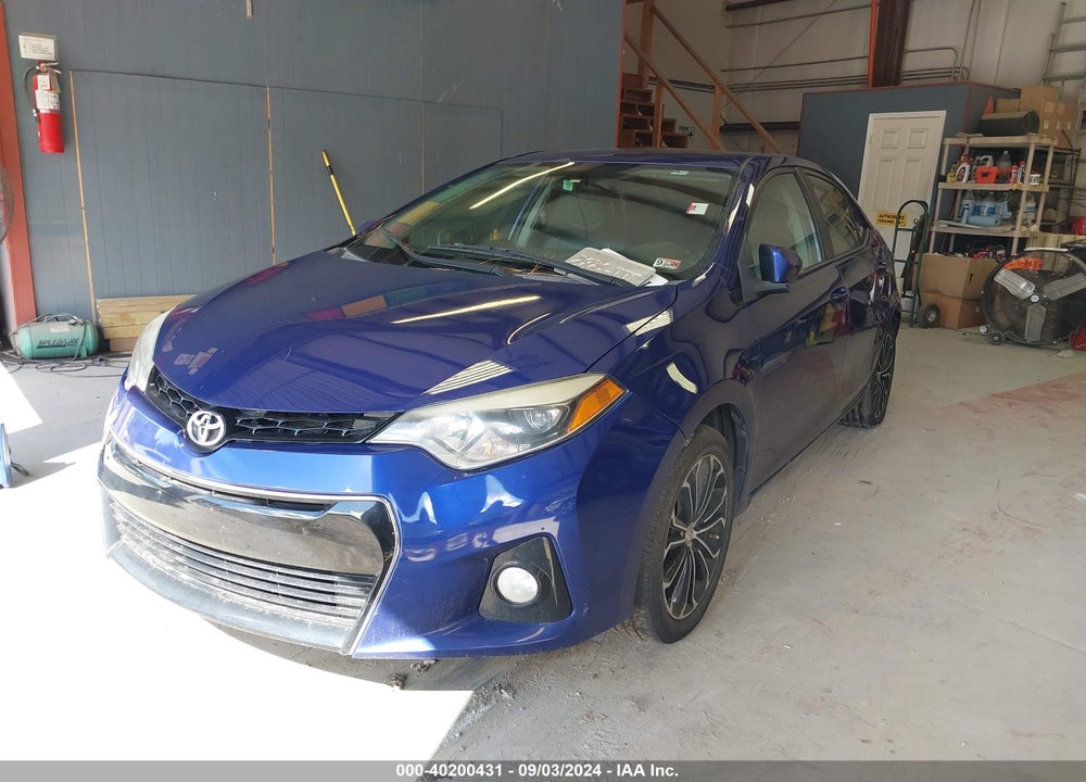 2016 TOYOTA COROLLA S PLUS VIN: 2T1BURHE5GC650198