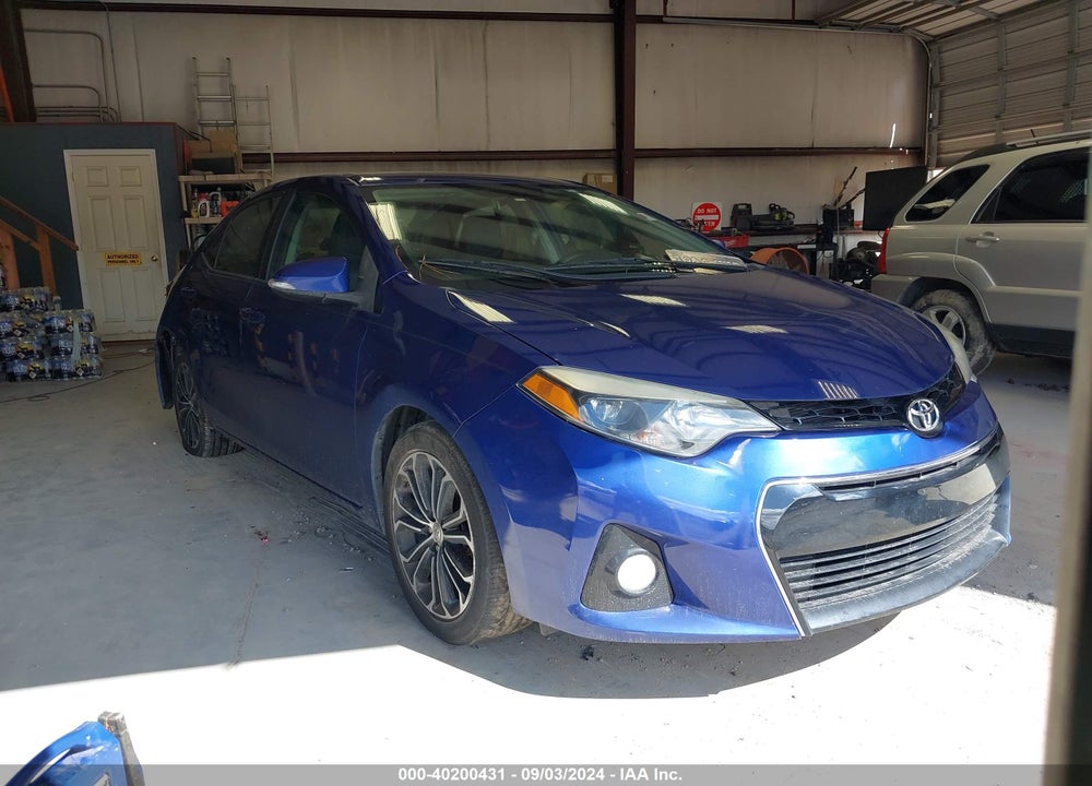 2016 TOYOTA COROLLA S PLUS VIN: 2T1BURHE5GC650198