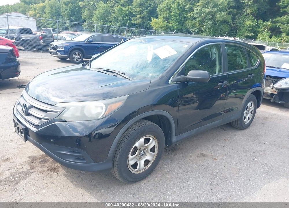 2013 HONDA CR-V LX VIN: 5J6RM4H33DL012921