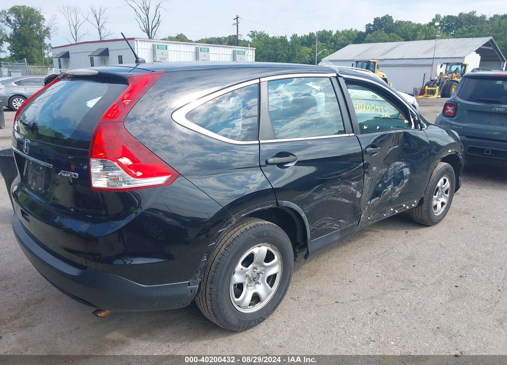 2013 HONDA CR-V LX VIN: 5J6RM4H33DL012921