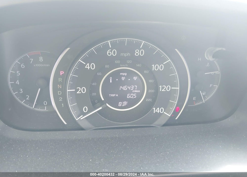 2013 HONDA CR-V LX VIN: 5J6RM4H33DL012921