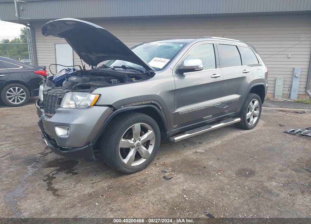 2012 JEEP GRAND CHEROKEE OVERLAND VIN: 1C4RJFCG1CC294415
