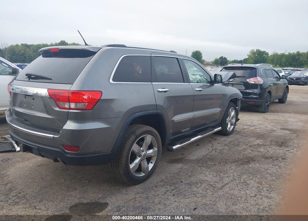 2012 JEEP GRAND CHEROKEE OVERLAND VIN: 1C4RJFCG1CC294415