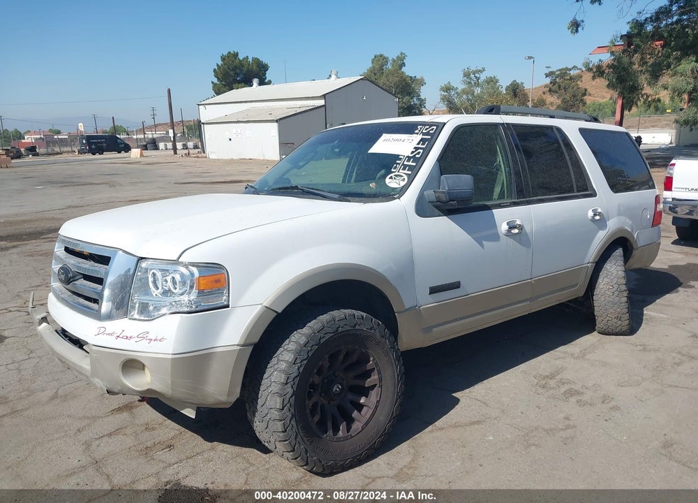2007 FORD EXPEDITION EDDIE BAUER VIN: 1FMFU17587LA07899