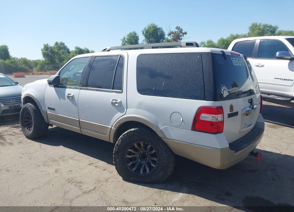 2007 FORD EXPEDITION EDDIE BAUER VIN: 1FMFU17587LA07899