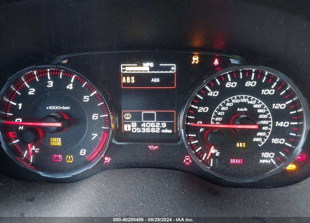 2021 SUBARU WRX PREMIUM VIN: JF1VA1C61M9809104