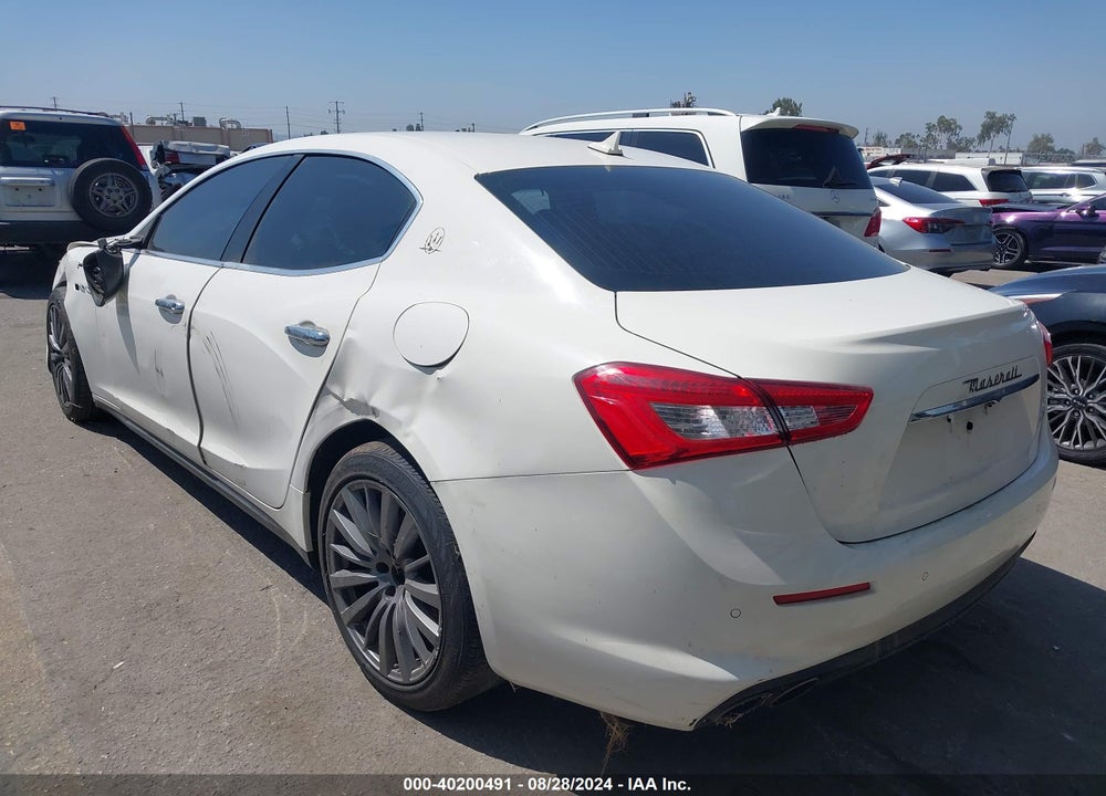 2020 MASERATI GHIBLI VIN: ZAM57XSA5L1345017