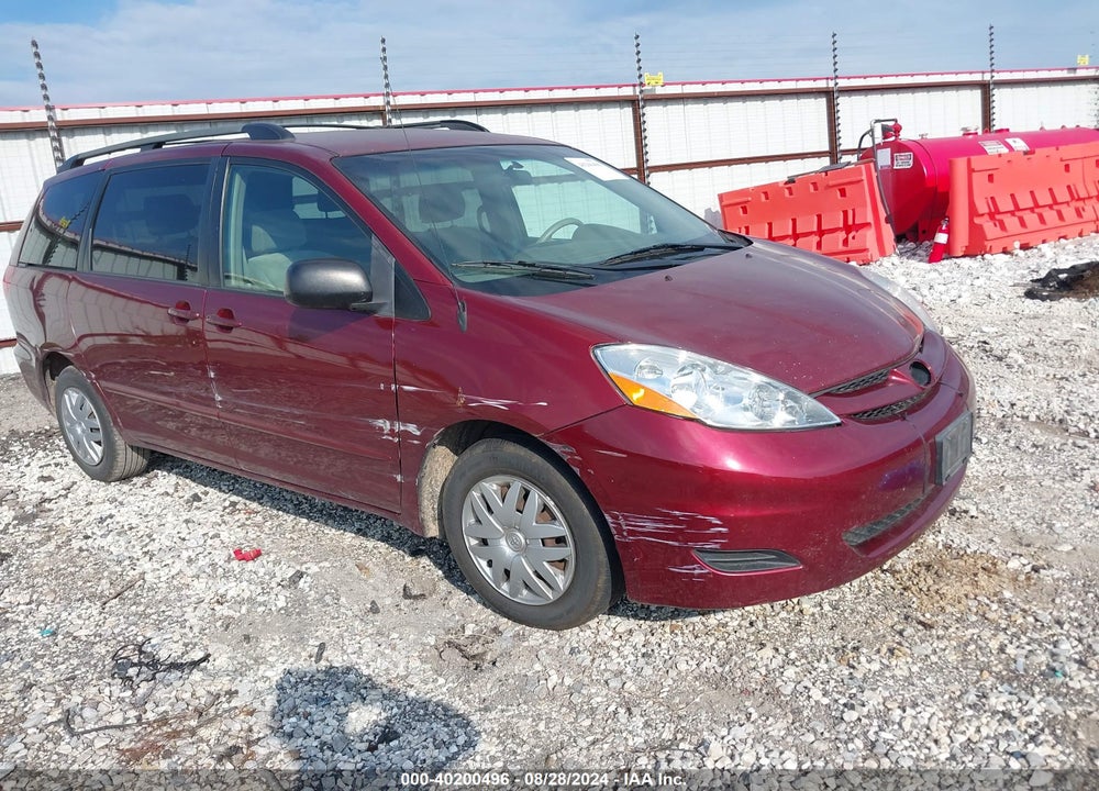 2007 TOYOTA SIENNA LE VIN: 5TDZK23C07S008108