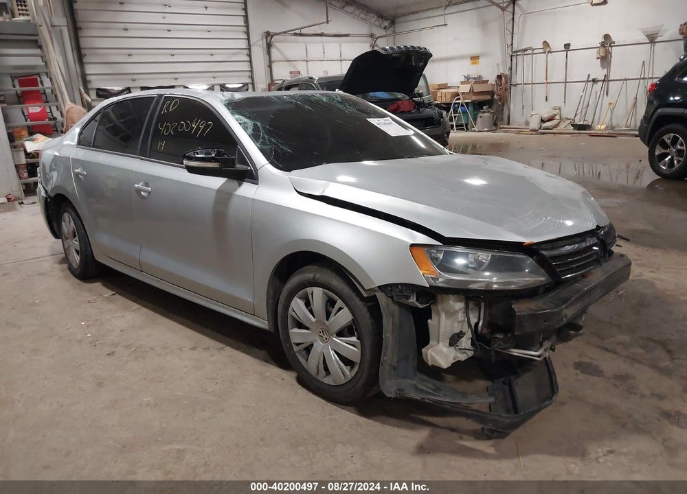 2014 VOLKSWAGEN JETTA 1.8T SE VIN: 3VWD17AJ1EM247351