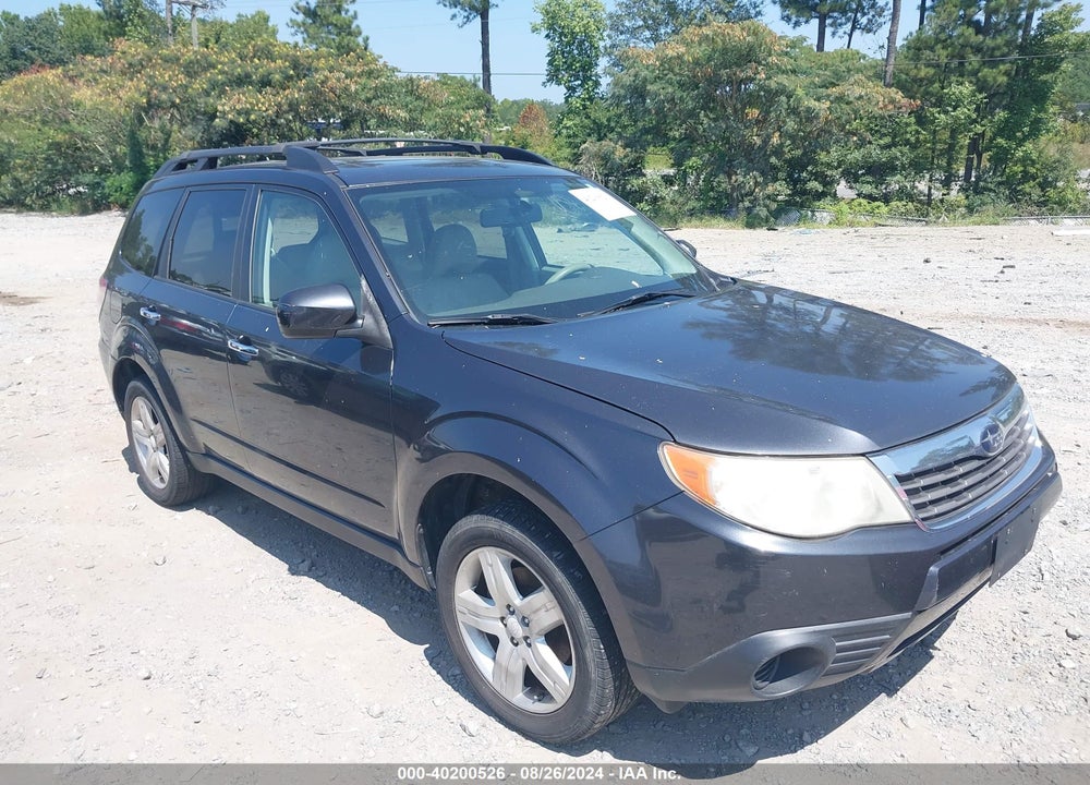 2009 SUBARU FORESTER 2.5X VIN: JF2SH63659H709530