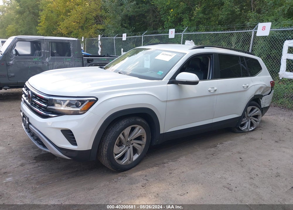 2021 VOLKSWAGEN ATLAS 3.6L V6 SE W/TECHNOLOGY VIN: 1V2HR2CA1MC549525