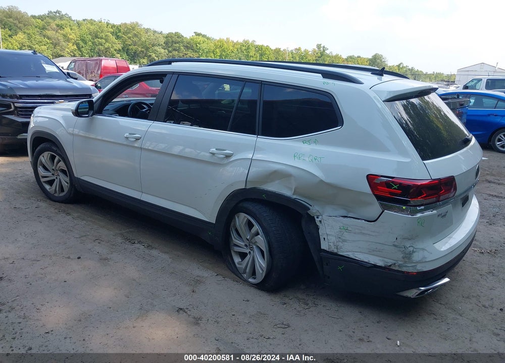 2021 VOLKSWAGEN ATLAS 3.6L V6 SE W/TECHNOLOGY VIN: 1V2HR2CA1MC549525