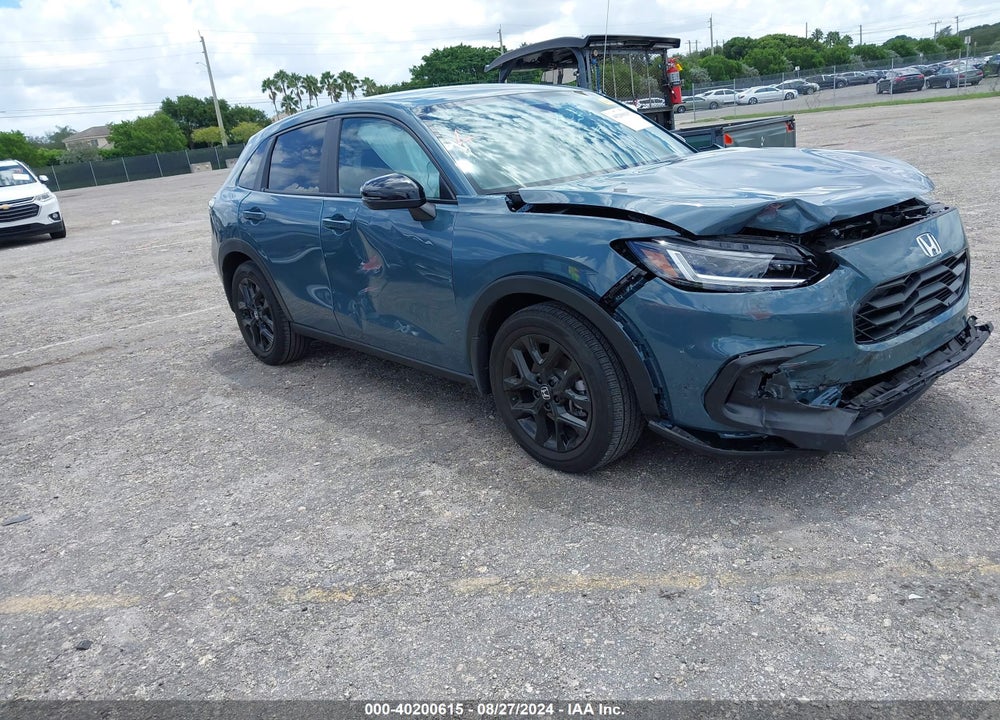 2024 HONDA HR-V 2WD SPORT/2WD SPORT W/O BSI VIN: 3CZRZ1H53RM715023