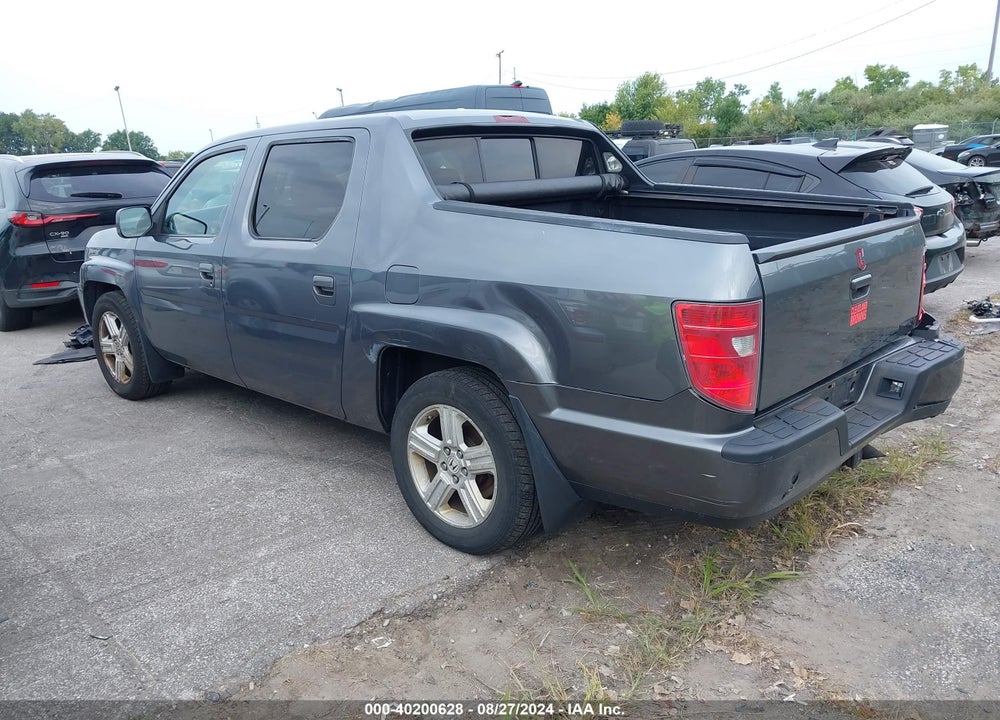 2010 HONDA RIDGELINE RTL VIN: 5FPYK1F53AB002129