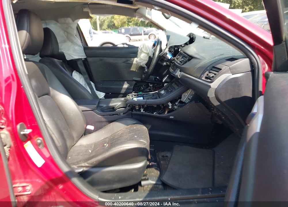 2011 LEXUS CT 200H PREMIUM VIN: JTHKD5BH0B2026388